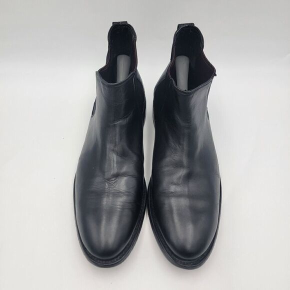 Nisolo Black Leather Slip-on Chelsea‎ Boots Men’s Size 9 Everyday Shoes Mens main image 13